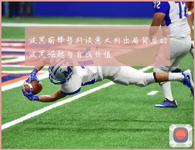 波黑前锋哲科谈意大利出局背后的波黑崛起与自我价值